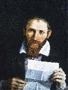 Domenico Zampieri Portrait of Giovanni Battista Agucchi, oil painting on canvas